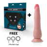 ROCKARMY - ARNÉS + DUAL DENSITY CRUSADER DILDO REALISTA 21.5 CM -O- 4.46 CM