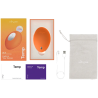 WE-VIBE - TEMP HEATING AND COOLING VIBRATOR TANGERINE
