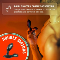 ARCWAVE - PERK VIBRATING PROSTATE MASSAGER WITH DUAL MOTOR AND REMOTE CONTROL BLACK