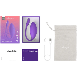 WE-VIBE - JIVE LITE APP-CONTROLLED WEARABLE EGG VIBRATOR PURPLE