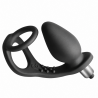 ROCKS-OFF - RO-ZEN PROSTATE VIBRATOR WITH DUAL RING 7 SPEEDS ONYX BLACK