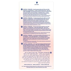 CONTROL - HYDRAFEEL ULTRA THIN CONDOMS WITH HYALURONIC ACID 10 PCS