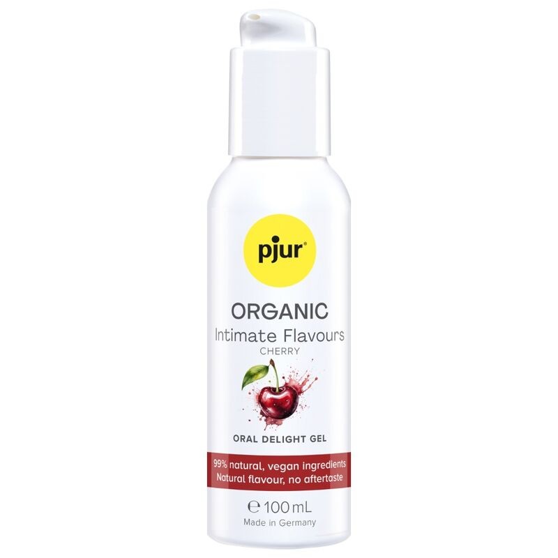 PJUR - ORGANIC INTIMATE FLAVOURS CHERRY ORAL DELIGHT GEL 100 ML