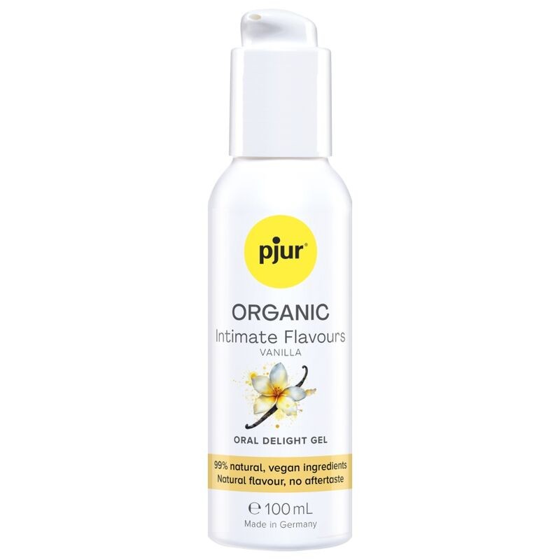 PJUR - ORGANIC INTIMATE FLAVOURS VANILLA ORAL DELIGHT GEL 100 ML