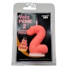 DIABLO PICANTE - PENIS CANDLE IN THE SHAPE OF THE NUMBER 2 PINK COLOR