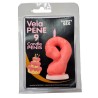 DIABLO PICANTE - PENIS CANDLE IN THE SHAPE OF THE NUMBER 9 PINK COLOR