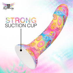 MYTHOLOGY - LYRA 2 SILICONE DILDO 19 CM Ø 3.3 CM DONUTS