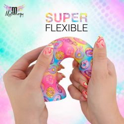 MYTHOLOGY - LYRA 2 SILICONE DILDO 19 CM Ø 3.3 CM DONUTS