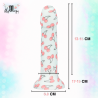 MYTHOLOGY - LYRA 3 SILICONE DILDO 17 CM Ø 3.6 CM CHERRIES