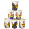 SPENCER  FLEETWOOD - COCKUPS SET OF 6 PARTY CUPS WITH PENIS DESIGNS