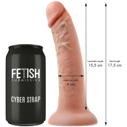 FETISH SUBMISSIVE CYBER STRAP - ARNES CON DILDO CONTROL REMOTO TECNOLOGIA WATCHME S