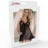 SUBBLIME - BABYDOLL BLANCO MANGA LARGAS CON FLECOS L/XL