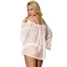 SUBBLIME - BABYDOLL BLANCO MANGAS ACAMPANADAS L/XL