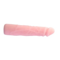 BAILE - DILDO SILICONA TACTO PIEL REALISTICO 23 CM