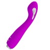 PRETTY LOVE - HECTOR VIBRADOR ELECTROSHOCK RECARGABLE  IMPERMEABLE MORADO