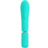 PRETTY LOVE - THOMAS MULTIFUNCTION G-SPOT VIBRATOR AQUA GREEN