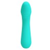PRETTY LOVE - CETUS RECHARGEABLE VIBRATOR AQUA GREEN