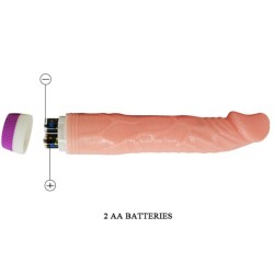 BAILE - VIBRADOR REALÍSTICO NATURAL 22 CM