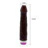 BAILE - WAVES OF PLEASURE VIBRADOR 23 CM MARRÓN