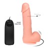 BAILE - DONG DILDO REALISTICO VIBRACION Y ROTACION 20 CM