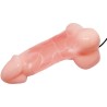 BAILE - VIBRADOR REALISTICO BARBARA NATURAL 22 CM