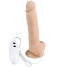 ALIVE - CESAR PENE REALISTICO VIBRADOR  ROTADOR 17.5 CM