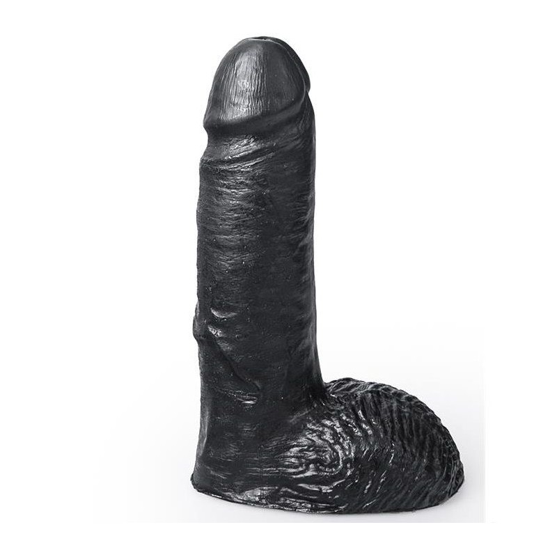 HUNG SYSTEM - DILDO REALISTA COLOR NEGRO CESAR 19 CM