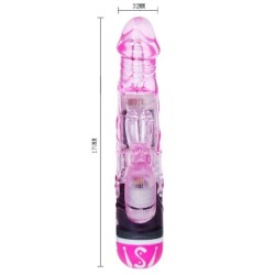 BAILE - VIBRATORS MULTIVELOCIDAD CON RABBIT LILA