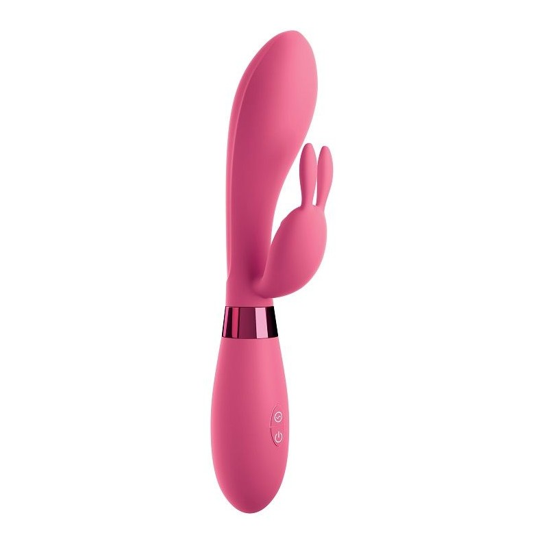 OMG - SELFIE SILICONE VIBRATOR RABBIT PINK