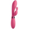 OMG - SELFIE SILICONE VIBRATOR RABBIT PINK