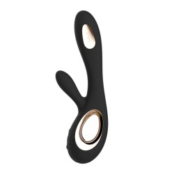 LELO - SORAYA WAVE VIBRADOR RABBIT NEGRO