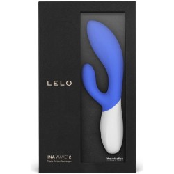 LELO - INA WAVE 2 VBRADOR LUJO MOVIMIENTO ESPECIAL AZUL