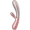 SATISFYER - HOT LOVER VIBRATOR ROSE  BEIGE