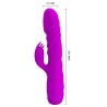 PRETTY LOVE - MELANIE PURPLE RECHARGEABLE RABBIT VIBRATOR